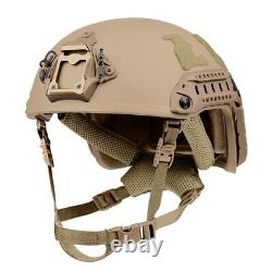 Casque balistique de combat militaire SBD TACTICAL UHMWPE NIJ IIIA FAST FTHS