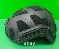 Casque balistique de combat militaire maritime SBD TACTICAL NIJ IIIA FAST SF BK