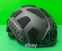 Casque balistique de combat militaire maritime SBD TACTICAL NIJ IIIA FAST SF BK