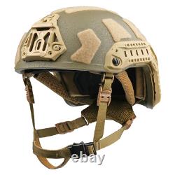 Casque balistique de combat militaire maritime SBD TACTICAL NIJ IIIA FAST SF RG