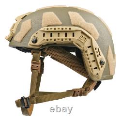 Casque balistique de combat militaire maritime SBD TACTICAL NIJ IIIA FAST SF RG