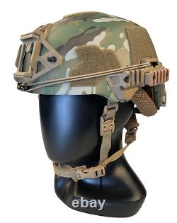 Casque balistique militaire SBD TACTICAL Multicam NIJ IIIA 3A en aramide Wendy