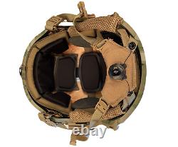 Casque balistique militaire SBD TACTICAL Multicam NIJ IIIA 3A en aramide Wendy