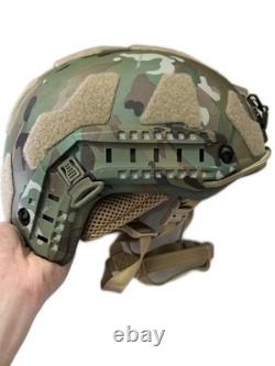 Casque balistique militaire SBD TACTICAL NIJ IIIA FAST à coupe haute anti-balles