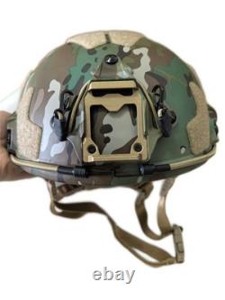 Casque balistique militaire SBD TACTICAL NIJ IIIA FAST à coupe haute anti-balles