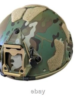 Casque balistique militaire SBD TACTICAL NIJ IIIA FAST à coupe haute anti-balles
