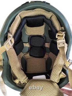 Casque balistique militaire SBD TACTICAL NIJ IIIA FAST à coupe haute anti-balles