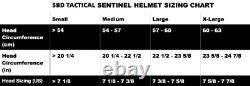 Casque balistique militaire SBD TACTICAL NIJ IIIA FAST à coupe haute anti-balles
