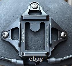 Casque balistique militaire avancé de combat ACH noir tactique SWAT Protech, grande taille