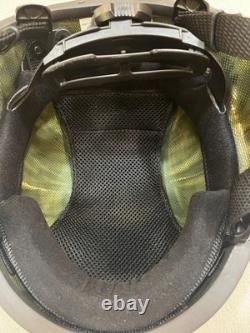 Casque balistique militaire avancé de combat ACH noir tactique SWAT Protech, grande taille