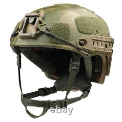 Casque balistique militaire de combat à armure aérienne NIJ IIIA en UHMW-PE