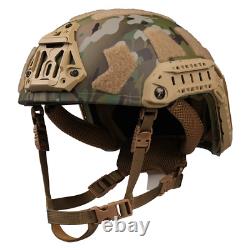 Casque balistique militaire maritime SBD TACTICAL Multicam NIJ IIIA FAST SF