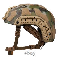 Casque balistique militaire maritime SBD TACTICAL Multicam NIJ IIIA FAST SF