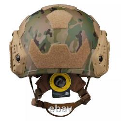 Casque balistique militaire maritime SBD TACTICAL Multicam NIJ IIIA FAST SF