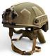 Casque Balistique Militaire Tactique Fast High Cut Nij Iiia Couleur Coyote Brown