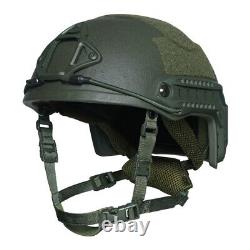 Casque balistique militaire tactique à coupe haute UHMW-PE NIJ IIIA 3A FAST