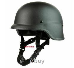 Casque balistique tactique américain M88 NIJ IIIA militaire en acier pare-balles pour le combat CS