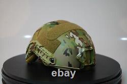 Casque balistique tactique militaire FAST NIJ IIIA Milticam Taille S/M/L/XL