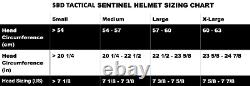 Casque balistique tactique militaire FAST NIJ IIIA Milticam Taille S/M/L/XL