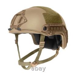Casque balistique tactique militaire SBD NIJ IIIA FAST à coupe haute
