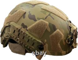 Casque balistique tactique militaire SBD Tactical NIJ IIIA FAST en aramide