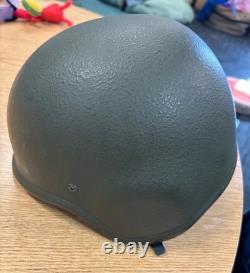 Casque de combat tactique militaire balistique vert olive taille grande