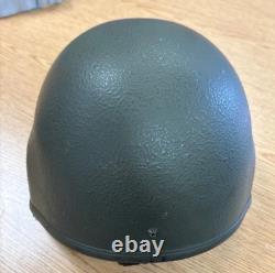 Casque de combat tactique militaire balistique vert olive taille grande