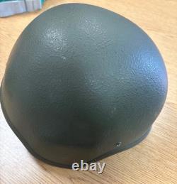 Casque de combat tactique militaire balistique vert olive taille grande