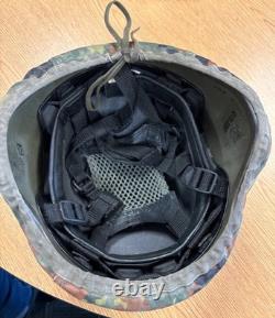 Casque de combat tactique militaire balistique vert olive taille grande