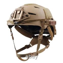 Casque militaire tactique pour airsoft et paintball Wendy CARBON EXFIL RAIL 3.0