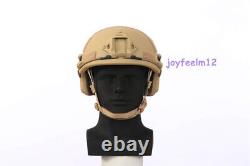 Casque tactique Airsoft Paintball Militaire Combat Rapide Chasse Tir Style PJ