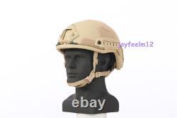 Casque tactique Airsoft Paintball Militaire Combat Rapide Chasse Tir Style PJ