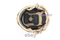 Casque tactique Airsoft Paintball Militaire Combat Rapide Chasse Tir Style PJ