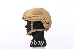 Casque tactique Airsoft Paintball Militaire Combat Rapide Style PJ Chasse Tir