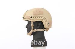 Casque tactique Airsoft Paintball Militaire Combat Rapide Style PJ Chasse Tir