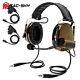Casque Tactique Ts Tac-sky Comta Iii à Double Communication Avec Protection Auditive + U94 Ptt
