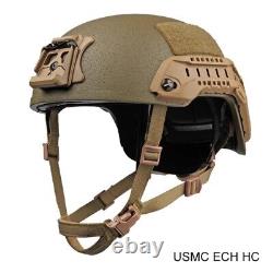 Casque tactique de combat militaire Airsoft GFRP USMC ECH MICH2001 à haute coupe