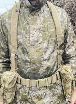 Ceinture tactique de combat de l'armée ukrainienne, harnais, équipement militaire MOLLE