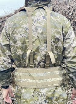 Ceinture tactique de combat de l'armée ukrainienne, harnais, équipement militaire MOLLE