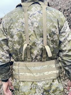 Ceinture tactique de combat de l'armée ukrainienne, harnais, équipement militaire MOLLE