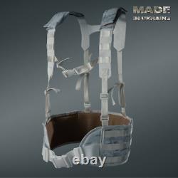 Ceinture tactique militaire ukrainienne de combat modulaire MOLLE Multicam Alpine