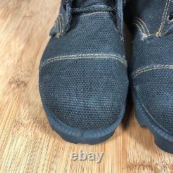 Chaussures Converse Vintage pour hommes 6.5 W's 8.5 Bottes tactiques en toile militaire fabriquées aux États-Unis