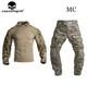Chemise De Combat Tactique Emerson E3 Et Pantalon Uniforme De Combat Bdu Militaire Version Mise &agrave; Jour