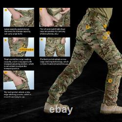 Chemise et pantalon de combat IDOGEAR G4 avec protection tactique BDU pour la chasse militaire