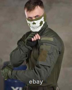 Chemise militaire de combat tactique avec patch vert