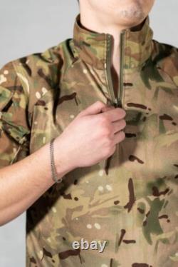 Chemise tactique ubacs multicam ripstop combat militaire manches courtes pour hommes