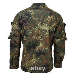 Chemises tactiques camouflées flecktarn Leo Kohler pour les forces armées et les troupes.
