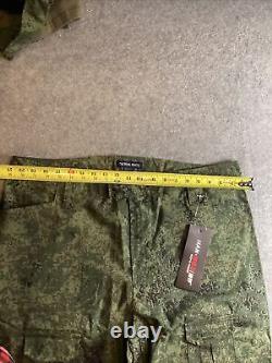 Combinaison de combat tactique militaire XL à manches longues et pantalons cargo 42 en camouflage Ru
