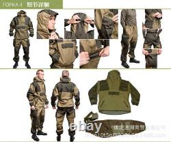 Combinaison militaire tactique pour le combat Russia Special Force Gorka 4M - Veste et pantalon.
