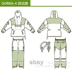 Combinaison militaire tactique pour le combat Russia Special Force Gorka 4M - Veste et pantalon.